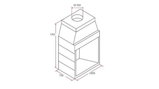 Dimensionerne for ISOKERN LIVING LARGE