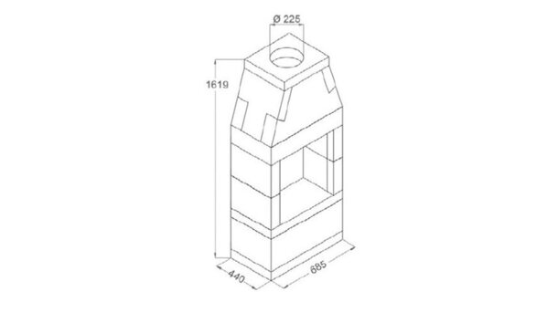 Dimensionerne for ISOKERN LIVING SMALL