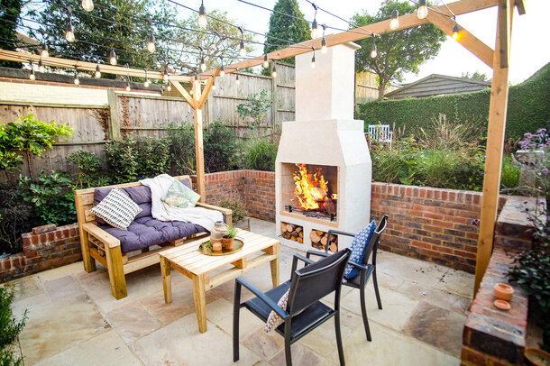 Garden fireplace medium Garden fireplace medium
