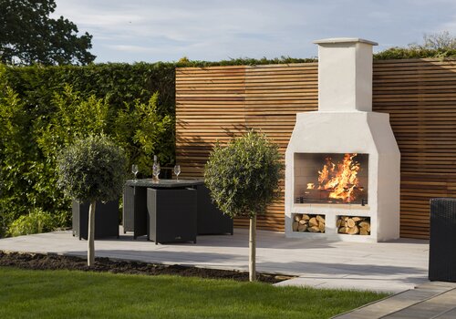 Garden Fireplace large Garden Fireplace large