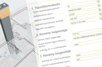 Schiedel kéménykonfigurátor illusztráció